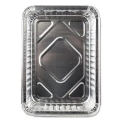 Aluminum Closeable Containers, 1.5 Lb. Oblong, 500/Carton