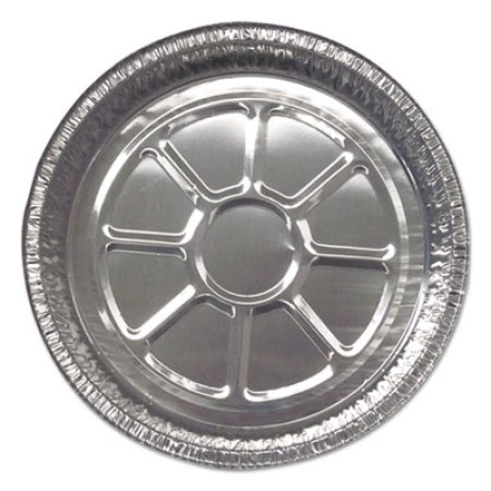 Aluminum Round Containers, 9" Dia., 25 Gauge, 500/Carton 3 Aluminum Round Containers, 9" Dia., 25 Gauge, 500/Carton