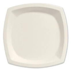 Dart Bare Eco-Forward Ivory Sugarcane Plate,10", 125/Pack