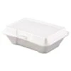 Dart Foam Hinged Lid Food Container, 9-3/10" X 6-2/5" X 2-9/10", 200/Carton -Dixie Shop Carryout Food Container Foam 1 Comp 9 3 10 x 6 2 5 x 2 9 10 200 Carton 294696 medium