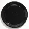 Caterline Casuals Thermoformed Platters, PET, Black, 18" Dia.. 25/Carton -Dixie Shop Caterline Casuals Thermoformed Platters PET Black 18 Diameter 301383 medium
