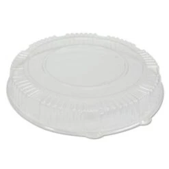 Caterline Dome Lids, Plastic, 18" Diameter, 2 3/4" High, Clear, 25/Carton