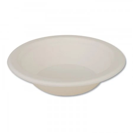 ChampWare Heavyweight White Bagasse Bowl, 12 Oz., 1000/Carton 3 ChampWare Heavyweight White Bagasse Bowl, 12 Oz., 1000/Carton