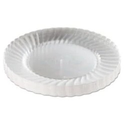 Classicware Clear Plastic Plates, 9", 12/Pack