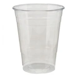 Dixie Clear Plastic PETE Cups, Cold, 16 Oz., 500/Carton