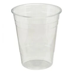 Dixie Clear Plastic PETE Cups, Cold, 16 Oz., 1000/Carton
