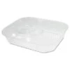 Dart ClearPac Large 2-Compartment Nacho Tray - 500 Pcs 1 Dart ClearPac Large 2-Compartment Nacho Tray - 500 Pcs -Dixie Shop ClearPac Large Nacho Tray 2 Compartments Clear 500 Ctn 294796 medium