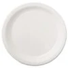 White Coated Paper Dinnerware Plate, 9", 500/Carton 2 White Coated Paper Dinnerware Plate, 9", 500/Carton -Dixie Shop Coated Paper Dinnerware Plate 9 White 50 Pack 10 Packs Carton 296745 medium
