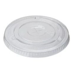 Dixie Cold Drink Clear Cup Lids For 16 Oz. Cups, 1000/Carton