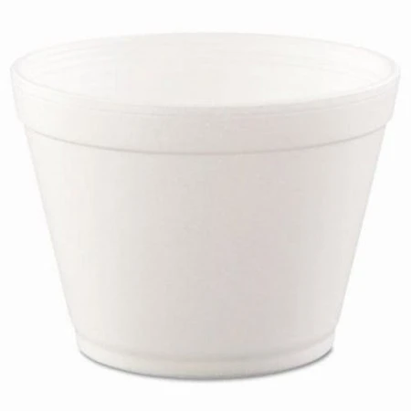 Dart White Squat Foam Food Container, 16 Oz., 500/Carton 3 Dart White Squat Foam Food Container, 16 Oz., 500/Carton