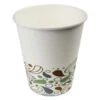 Deerfield Printed Paper Hot Cups, 8 Oz., 1000/Carton -Dixie Shop Deerfield Printed Paper Hot Cups 8 oz 20 Cups Sleeve 50 Sleeves Carton 294081 medium
