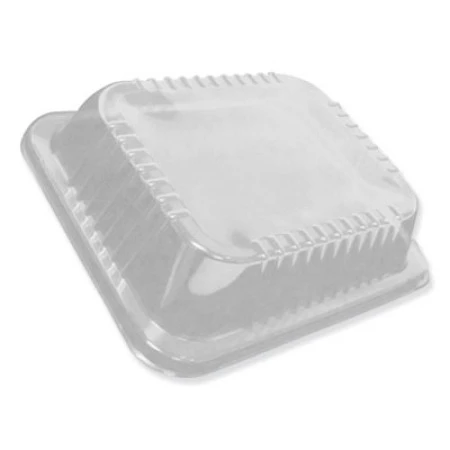 Low Dome Lids For 10 1/2 X 12 5/8 Oblong Containers, 100/Carton 3 Low Dome Lids For 10 1/2 X 12 5/8 Oblong Containers, 100/Carton