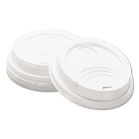 Dixie Drink-Thru Lid, Fits 8 Oz. Hot Drink Cups, White, 1000/Carton 3 Dixie Drink-Thru Lid, Fits 8 Oz. Hot Drink Cups, White, 1000/Carton