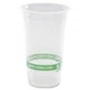 Eco-Products GreenStripe PLA Cold Cups, 24 Oz., Clear 1000/Carton -Dixie Shop Eco Products GreenStripe PLA Cold Cups 24 oz Clear 1000 Carton 288567 medium