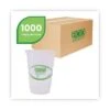 Eco-Products GreenStripe Renewable And Compostable Cold Cups, 16 Oz., 1000/Carton