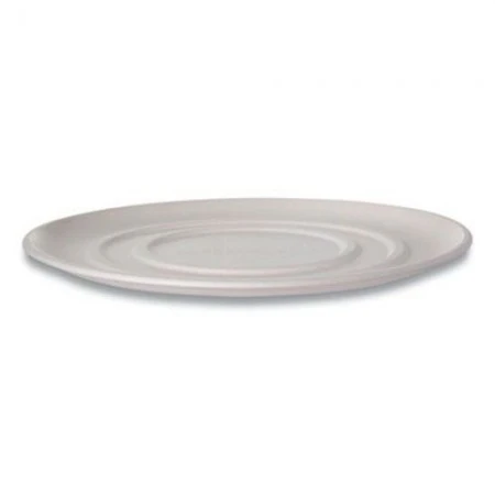 Eco-Products WorldView Sugarcane Pizza Trays 14", 50 Trays/Carton 3 Eco-Products WorldView Sugarcane Pizza Trays 14", 50 Trays/Carton