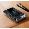 Emi Yoshi EMI-1014L Clear Plastic Rectangular Lid 10" X 14" - 50 Pcs -Dixie Shop Emi Yoshi EMI 1014L Clear Plastic Rectangular Lid 10 quot x 14 quot 50 pcs 22419 medium