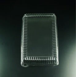 Emi Yoshi EMI-1218L Clear Plastic Rectangular Lid 12" X 18" - 40 Pcs