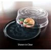 Emi Yoshi EMI-240CP Round Plastic Deli Mate Tray / Dome Lid (OPS) 14" - 25 Sets -Dixie Shop Emi Yoshi EMI 240CP Round Plastic Deli Mate Tray Dome Lid OPS 14 quot 25 sets 23181 medium