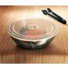 Emi Yoshi EMI-314 Clear Plastic Serving Bowl Lid 128 Oz. & 192 Oz. - 24 Pcs -Dixie Shop Emi Yoshi EMI 314 Clear Plastic Serving Bowl Lid 128 oz 192 oz 24 pcs 22270 medium