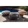 Emi Yoshi EMI-360LP Clear Round Plastic Lid (PET) 16" - 25 Pcs -Dixie Shop Emi Yoshi EMI 360LP Clear Round Plastic Lid PET 16 quot 25 pcs 22412 medium