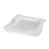 Fineline Settings 108-CL Wavetrends Clear Square Plastic Salad Plate 8" - 10 Doz 2 Fineline Settings 108-CL Wavetrends Clear Square Plastic Salad Plate 8" - 10 Doz -Dixie Shop Fineline Settings 108 CL Wavetrends Clear Square Plastic Salad Plate 8 quot 10 doz 315088 medium