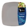 Fineline Settings 1508-SV Renaissance Silver Square Plastic Salad Plate 7-1/2" - 10 Dozen -Dixie Shop Fineline Settings 1508 SV Renaissance Silver Square Plastic Salad Plate 7 1 2 quot 10 dozen 144669 medium