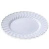 Fineline Settings 210-BK Flairware Black Plastic Dinner Plate 10-1/4" - 12 Doz -Dixie Shop Fineline Settings 210 10 1 4 Flairware Plastic Dinner Plate 12 doz 30044 medium