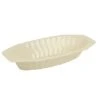 Fineline Settings 215-BO Flairware Bone Plastic Serving Boat 15 Oz. - 25 Doz -Dixie Shop Fineline Settings 215 BO Flairware Bone Plastic Serving Boat 15 oz 25 doz 315147 medium