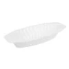 Fineline Settings 215-WH Flairware White Plastic Serving Boat 15 Oz. - 25 Doz -Dixie Shop Fineline Settings 215 WH Flairware White Plastic Serving Boat 15 oz 25 doz 315146 medium