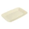 Fineline Settings 257-BO Flairware Bone Plastic Snack Tray 5" X 7" - 21 Doz 2 Fineline Settings 257-BO Flairware Bone Plastic Snack Tray 5" X 7" - 21 Doz -Dixie Shop Fineline Settings 257 BO Flairware Bone Plastic Snack Tray 5 quot x 7 quot 21 doz 315150 medium