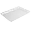 Fineline Settings 294-CL Flairware Clear Plastic Rectangular Serving Tray 9" X 13" - 4 Doz 1 Fineline Settings 294-CL Flairware Clear Plastic Rectangular Serving Tray 9" X 13" - 4 Doz -Dixie Shop Fineline Settings 294 CL Flairware Clear Plastic Rectangular Serving Tray 9 quot x 13 quot 4 doz 315154 medium
