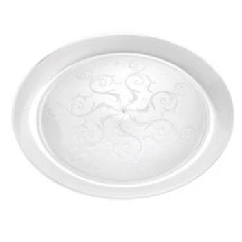 Fineline Settings 310 Savvi Serve Clear Plastic Plate 10" - 20 Doz 3 Fineline Settings 310 Savvi Serve Clear Plastic Plate 10" - 20 Doz