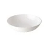 Fineline Settings 3505-WH Platter Pleasers Classic White Round Plastic Serving Bowl 1 Gallon - 2 Doz -Dixie Shop Fineline Settings 3505 Platter Pleasers Classic Round Plastic Bowl 1 Gallon 24 pcs 31585 medium