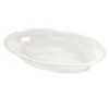 Fineline Settings 3514D-CL Platter Pleasers Clear Plastic Oval Serving Bowl 250 Oz. - 20 Pcs -Dixie Shop Fineline Settings 3514D Platter Pleasers Plastic Oval Bowl 14 x 21 20 pcs 31566 medium