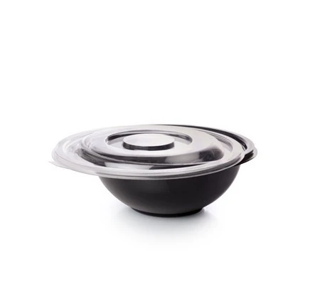 Fineline Settings 5024-FL Super Bowl Clear PET Flat Lid 24 Oz. - 100 Pcs 3 Fineline Settings 5024-FL Super Bowl Clear PET Flat Lid 24 Oz. - 100 Pcs