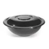 Fineline Settings 5032-BK Super Bowl Black Plastic Salad Bowl 32 Oz. - 100 Pcs 2 Fineline Settings 5032-BK Super Bowl Black Plastic Salad Bowl 32 Oz. - 100 Pcs -Dixie Shop Fineline Settings 5032 Super Bowl Plastic Salad Bowl 32 oz 100 pcs 31955 medium
