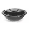 Fineline Settings 5080-BK Super Bowl Black Plastic Salad Bowl 80 Oz. - 25 Pcs -Dixie Shop Fineline Settings 5080 BK Super Bowl Black Plastic Salad Bowl 80 oz 25 pcs 315304 medium