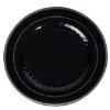 Fineline Settings 510-BKS Black With Silver Rim Plastic Plate 10" - 10 Doz -Dixie Shop Fineline Settings 510 BKS Black with Silver Rim Plastic Plate 10 quot 10 doz 315321 medium
