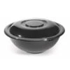 Fineline Settings 5160-BK Super Bowl Black Plastic Salad Bowl 160 Oz. - 25 Pcs -Dixie Shop Fineline Settings 5160 BK Super Bowl Black Plastic Salad Bowl 160 oz 25 pcs 315302 medium