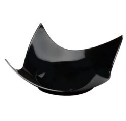 Fineline Settings 6203-BK Tiny Temptations Black Tiny Tortes Plastic Tray 2-3/4" X 2-3/4" - 200 Pcs