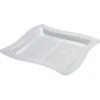 Fineline Settings 6206-WH Tiny Temptations White Plastic Tiny Tangents Tray 7-1/4" X 7-1/4" - 10 Doz 2 Fineline Settings 6206-WH Tiny Temptations White Plastic Tiny Tangents Tray 7-1/4" X 7-1/4" - 10 Doz -Dixie Shop Fineline Settings 6206 WH Tiny Temptations White Plastic Tiny Tangents Tray 7 1 4 quot x 7 1 4 quot 10 doz 315334 medium