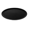 Fineline Settings 8801-BK Platter Pleasers Classic Black Round Plastic Serving Tray 18" - 25 Pcs -Dixie Shop Fineline Settings 8801 BK Platter Pleasers Classic Black Round Plastic Serving Tray 18 quot 25 pcs 315279 medium
