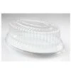 Fineline Settings 9515-L Platter Pleasers Clear Plastic Oval Dome Lid 8" X 12" - 50 Pcs -Dixie Shop Fineline Settings 9515 L Platter Pleasers Clear Plastic Oval Dome Lid 8 x 12 50 pcs 31713 medium