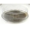 Fineline Settings 9601-L Platter Pleasers Clear Plastic High Dome Lid 16" - 25 Pcs 2 Fineline Settings 9601-L Platter Pleasers Clear Plastic High Dome Lid 16" - 25 Pcs -Dixie Shop Fineline Settings 9601 L 16 Platter Pleasers Clear Plastic Dome Lid 25 pcs 31705 medium