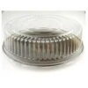 Fineline Settings 9801-L Platter Pleasers Clear Plastic Dome Lid 18" - 25 Pcs -Dixie Shop Fineline Settings 9801 L 18 Platter Pleasers Clear Plastic Dome Lid 25 pcs 31711 medium
