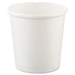 Dart Flexstyle Double Poly Paper Containers, 16 Oz. White,, 500/Carton