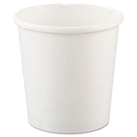 Dart Flexstyle Double Poly Paper Containers, 16 Oz. White,, 500/Carton 3 Dart Flexstyle Double Poly Paper Containers, 16 Oz. White,, 500/Carton