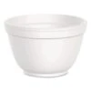 Dart Insulated White Squat Foam Container, 6 Oz., 1000/Carton -Dixie Shop Foam Container 6 oz White Squat 294736 medium
