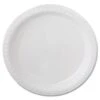 Chinet White Heavyweight Plastic Plates, 9", 500/Carton -Dixie Shop Heavyweight Plastic Plates 9 Diameter White 125 Pack 4 Packs CT 297249 medium